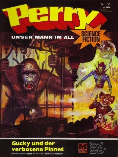 Cover of Gucky und der verbotene Planet