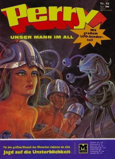 Cover of Jagd auf die Unsterblichkeit