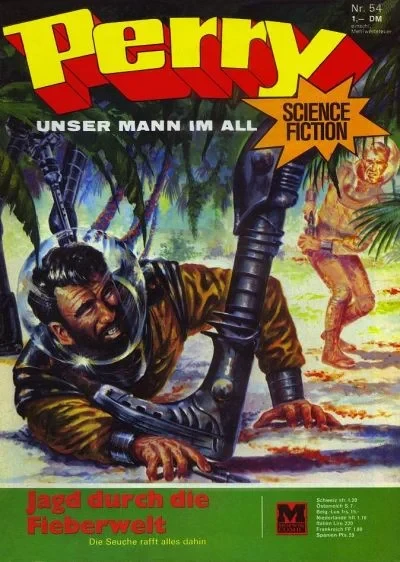 Cover of Jagd durch die Fieberwelt