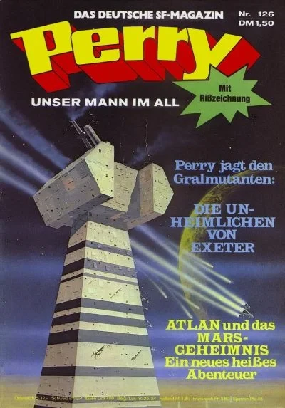 Cover of Perry jagt den Gralmutanten: Die unheimlichen von Exeter