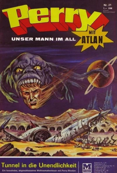 Cover of Tunnel in die Unendlichkeit