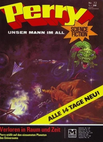 Cover of Verloren in Raum und Zeit