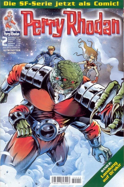 Cover of Die Kristalle von Di'akir Teil 2 von 4: Landung auf Di'akir