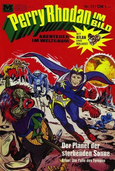 Cover of Der Planet der sterbenden Sonne