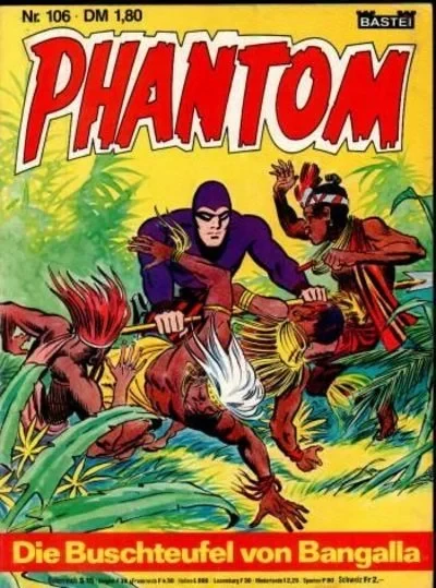 Cover of Die Buschteufel von Bangalla