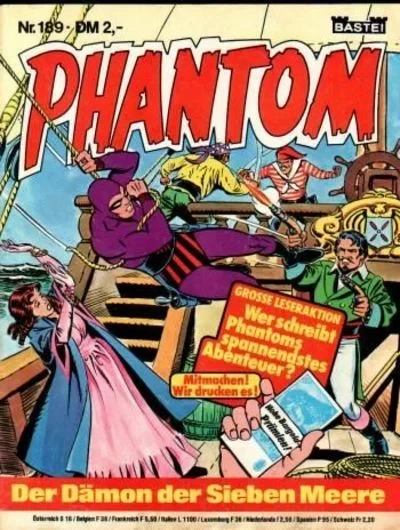 Cover of Der Dämon der Sieben Meere