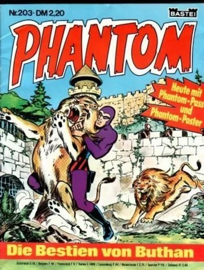 Cover of Die Bestien von Buthan