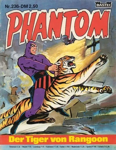 Cover of Der Tiger von Rangoon