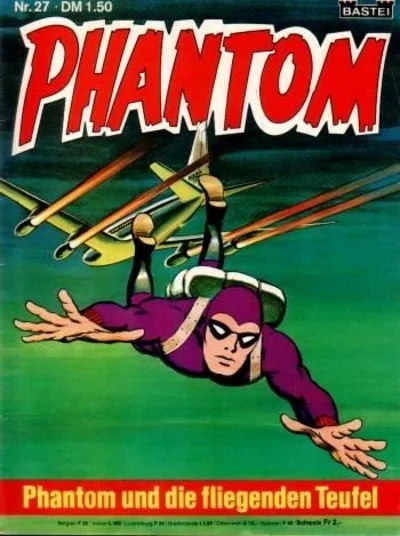 Cover of Phantom und die fliegenden Teufel