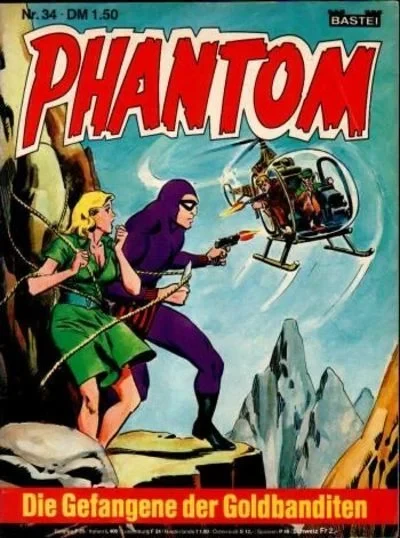 Cover of Die Gefangene der Goldbanditen