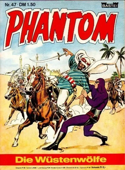 Cover of Die Wüstenwölfe