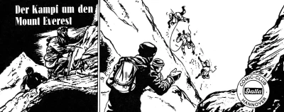 Cover of Der Kampf um den Mount Everest