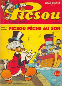 Cover of Oncle Picsou pêche au son