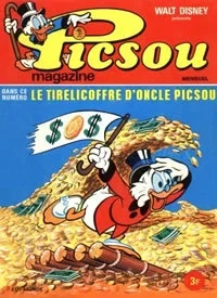 Cover of Oncle Picsou contre le professeur Spéléos