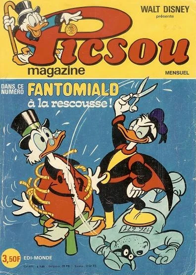 Cover of Oncle Picsou est dans la course