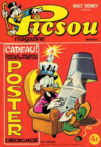 Cover of Oncle Picsou est dans le vent !
