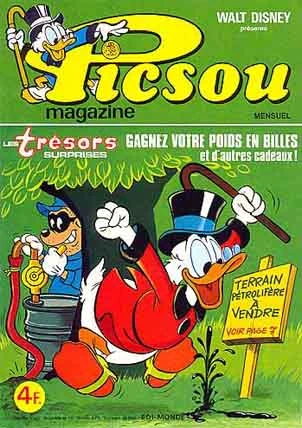 Cover of Oncle Picsou prend l'air