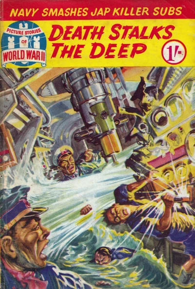 Cover of Death Stalks the Deep