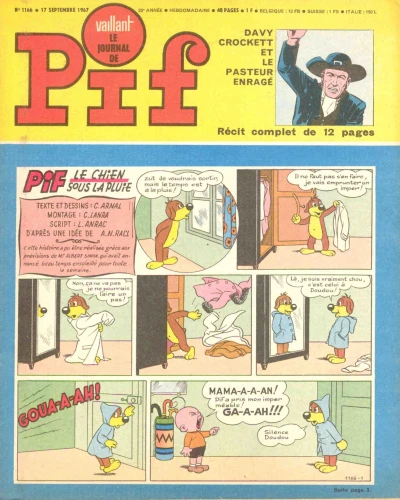 Cover of Issue #1166