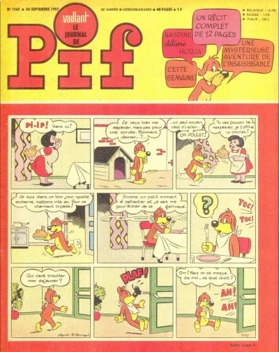 Cover of Issue #1167