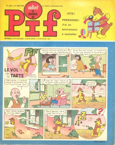 Cover of Le Vol de la Tarte