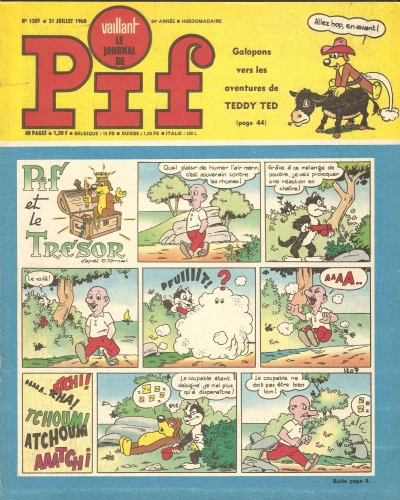 Cover of Pif et le Tresor