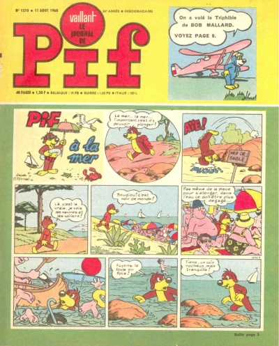 Cover of Pif a la mer