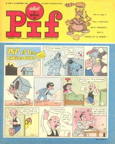 Cover of Pif et les ravisseurs
