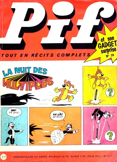 Cover of La nuit des multiples (39)