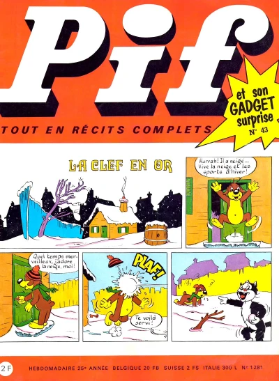 Cover of La clef en or (43)