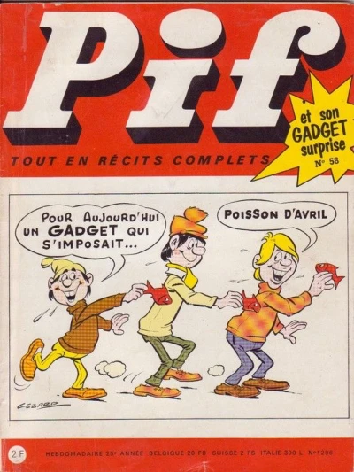 Cover of Poisson D'Avril (58)