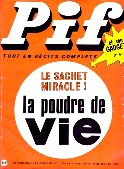 Cover of Le sachet miracle! La poudre de vie (60)