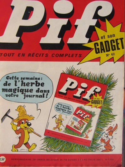 Cover of L'Herbe Magique (62)