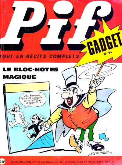 Cover of Le Bloc-Notes magique (95)