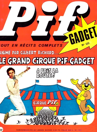 Cover of Le Grand Cirque Pif Gadget (123)
