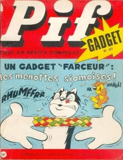 Cover of Un Gadget "Farceur": Les Menottes Siamoises! (127)