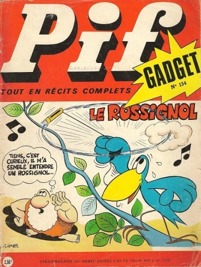 Cover of Le Rossignol (134)