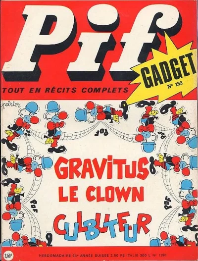Cover of Gravitus le Clown Culbuteur (152)