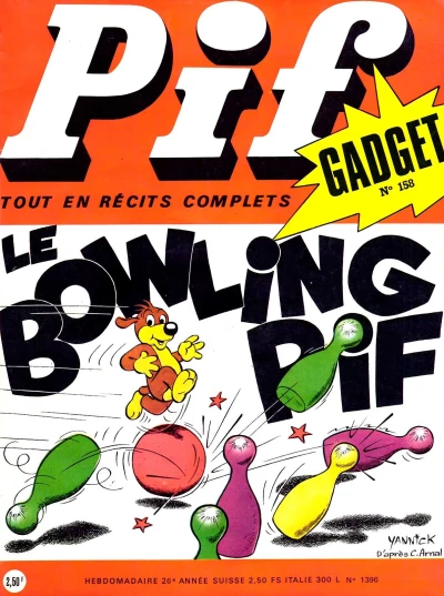 Cover of Le Bowling Pif (158)