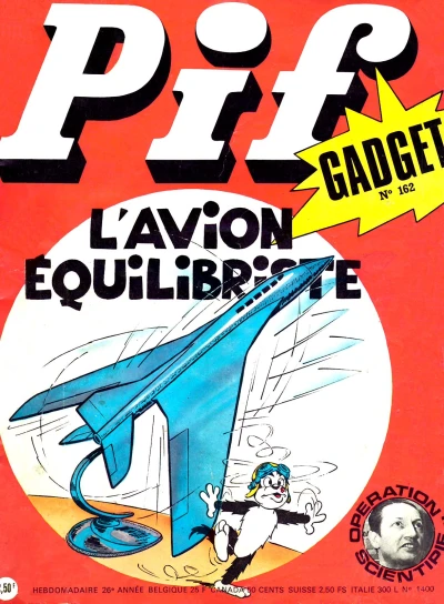 Cover of L'Avion equilibriste (162)