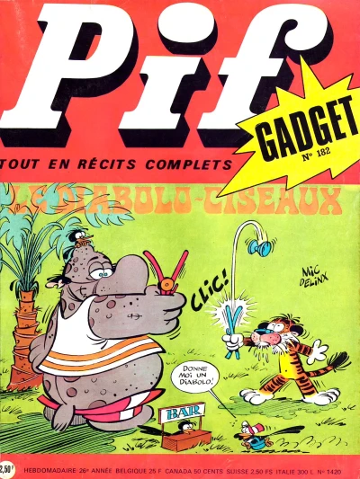 Cover of Le Diabolo-ciseaux (182)