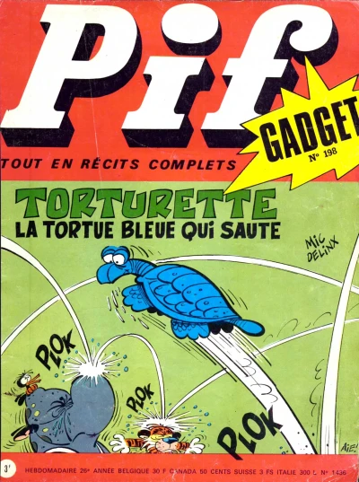 Cover of Torturette: La tortue bleue qui saute (198)