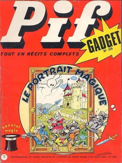 Cover of Le Portrait Magique (216)