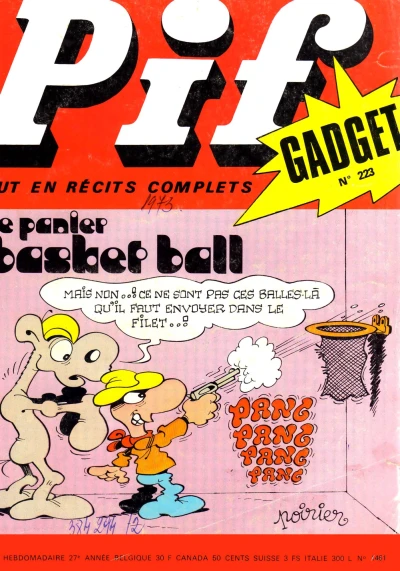 Cover of Le panier Basket Ball (223)