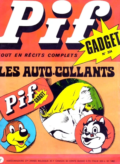 Cover of Les Auto-Collants (224)