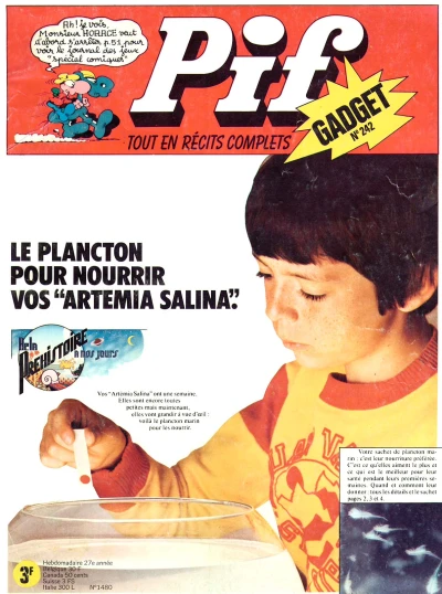 Cover of Le plancton pour nourrir vos "Artemia Salina" (242)