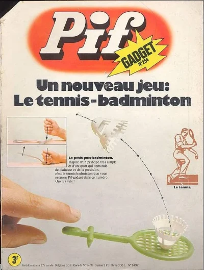 Cover of Un Nouveau Jeu: Le Tennis-Badminton (254)
