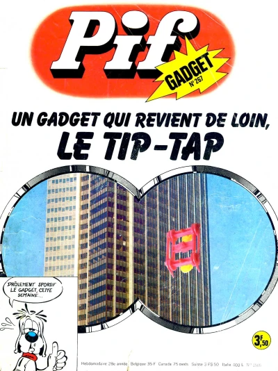 Cover of Un Gadget qui revient de loin, le Tip-Tap (267)