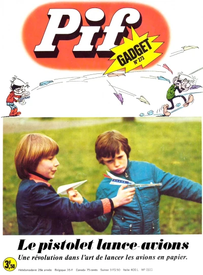 Cover of Le pistolet lance avions (273)