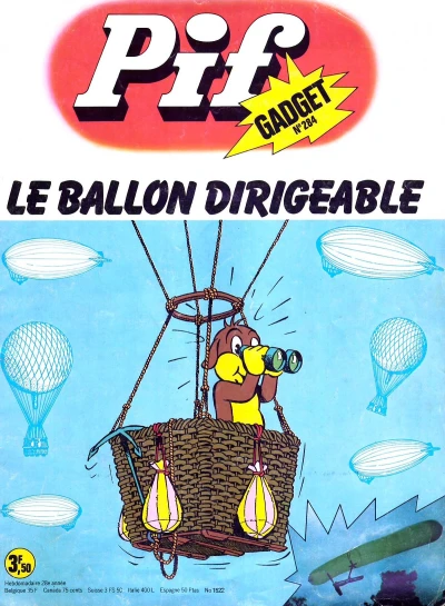 Cover of Le Ballon Dirigeable (284)